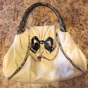 Betsey Johnson Crocobow RARE